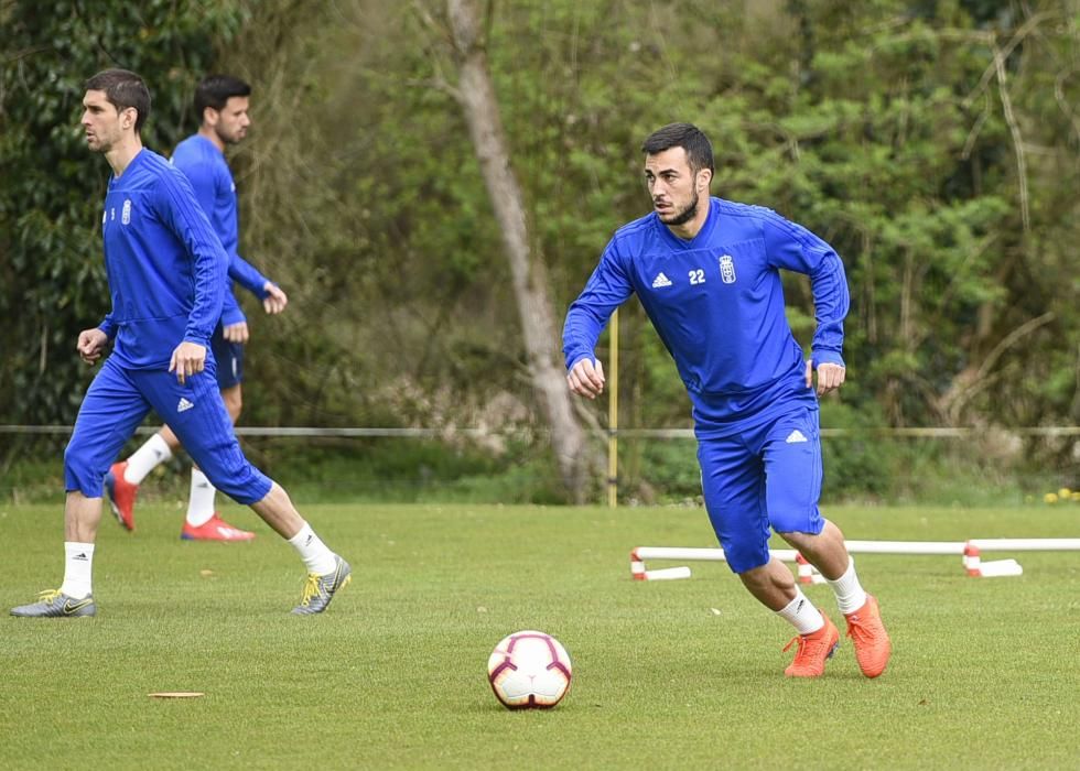 Entrenamiento del Oviedo