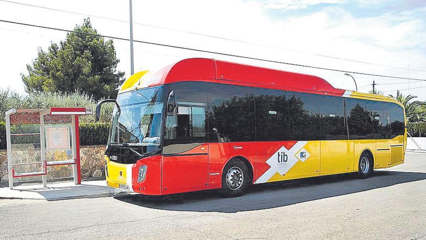 Imagen de archivo de un autobús público interurbano (TIB).