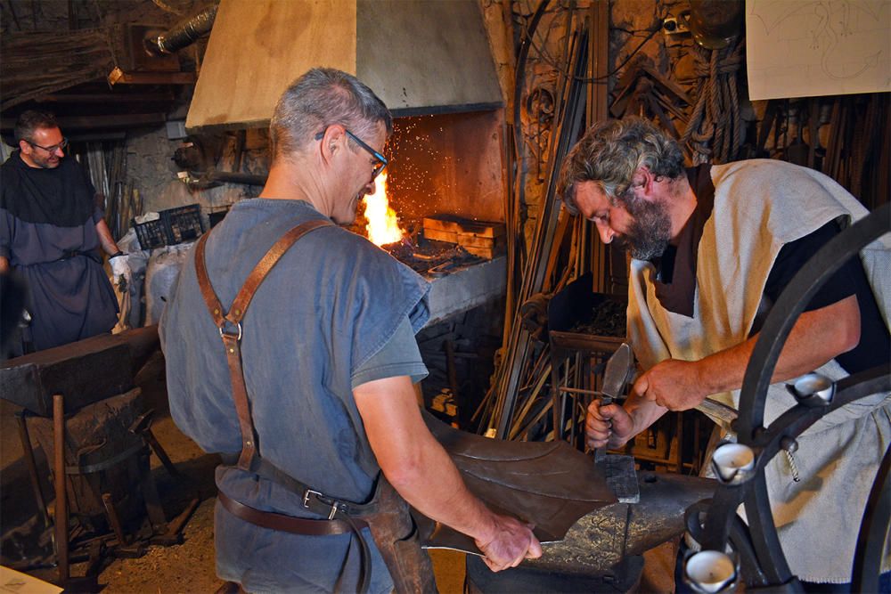 La Fira Medieval de Súria viu un dels millors inicis dels darrers anys