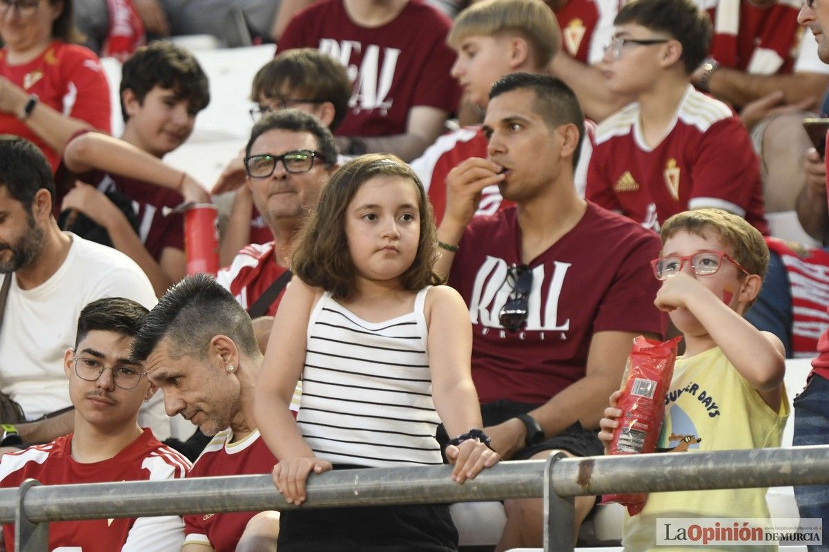 Así fue el encuentro del play off del Real Murcia y el Nástic en la lucha por el ascenso