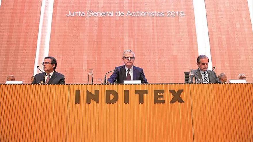 Inditex elevó el 12% el beneficio neto, hasta 2.720 millones de euros