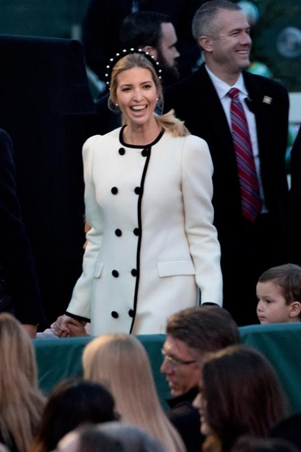 Una muy sonriente Ivanka Trump