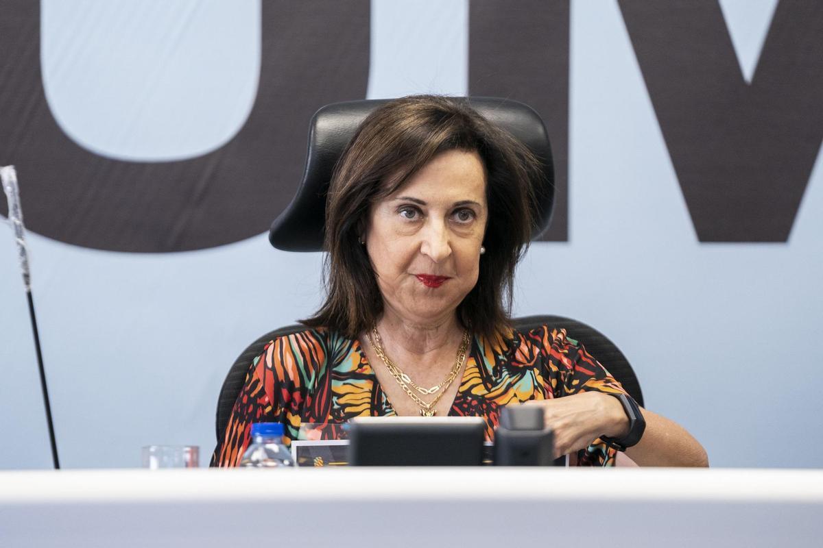 La ministra de Defensa, Margarita Robles, en una imagen de archivo.