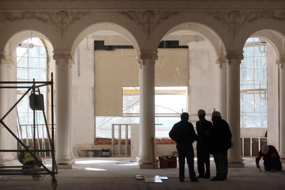 José Seguí y José Luis Santos nos cuentan los últimos detalles de la rehabilitación del palacio