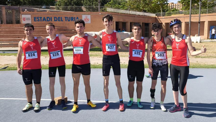 El CAX Xàtiva logra ocho medallas en el Meeting Internacional Ciudad de València