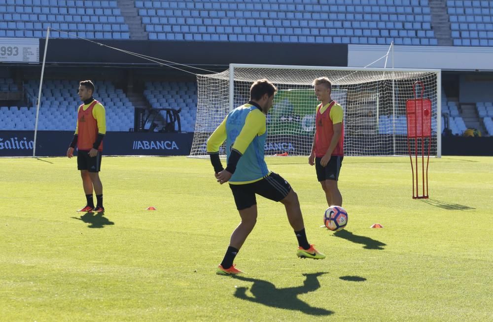 Últimos preparativos de los celestes antes del arranque liguero. Eduardo Berizzo pone fin a la pretemporada en Balaídos con un entrenamiento a puerta cerrada.