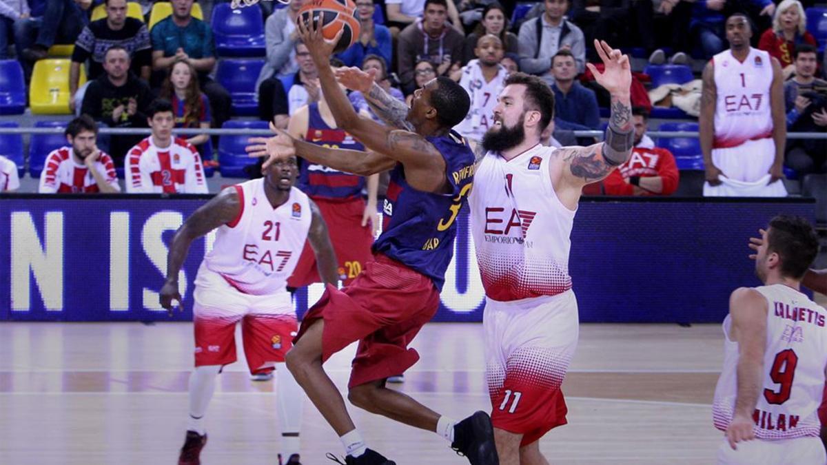 El Barça Lassa se impuso a los italianos en el Palau