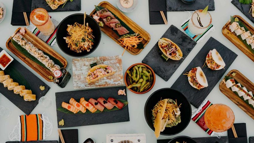 El flechazo entre Japón y México que se sirve a  la mesa en Ibiza