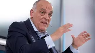 Tebas se pronuncia sobre el gol fantasma de Lamine Yamal al Real Madrid