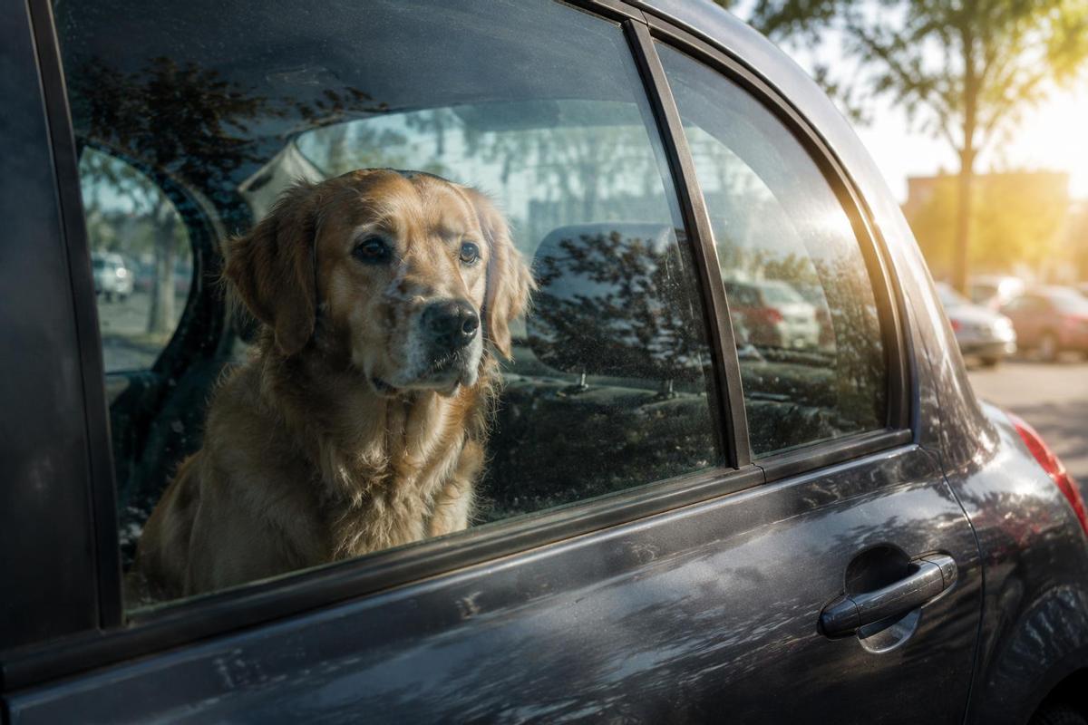 La Ley de Bienestar Animal es clara: dejar a un perro encerrado en el coche puede salir muy caro
