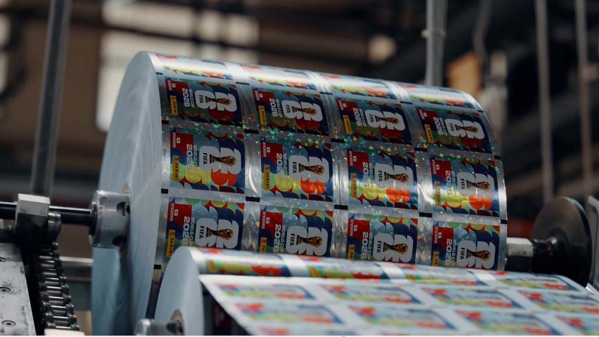 El proceso industrial detrás del álbum de cromos del Mundial de Panini