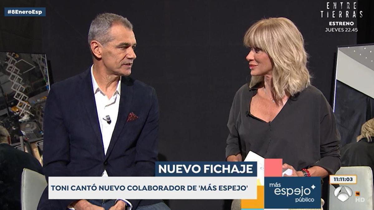 Toni Cantó y Susanna Griso.