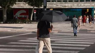 La ola de calor pone a sudar a Zaragoza: temperaturas de más de 40 grados y avisos por calor durante una semana
