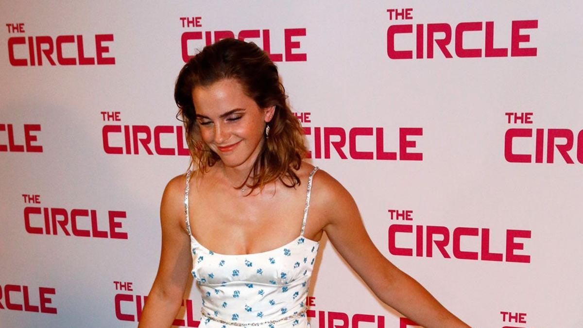 Emma Watson con vestido veraniego