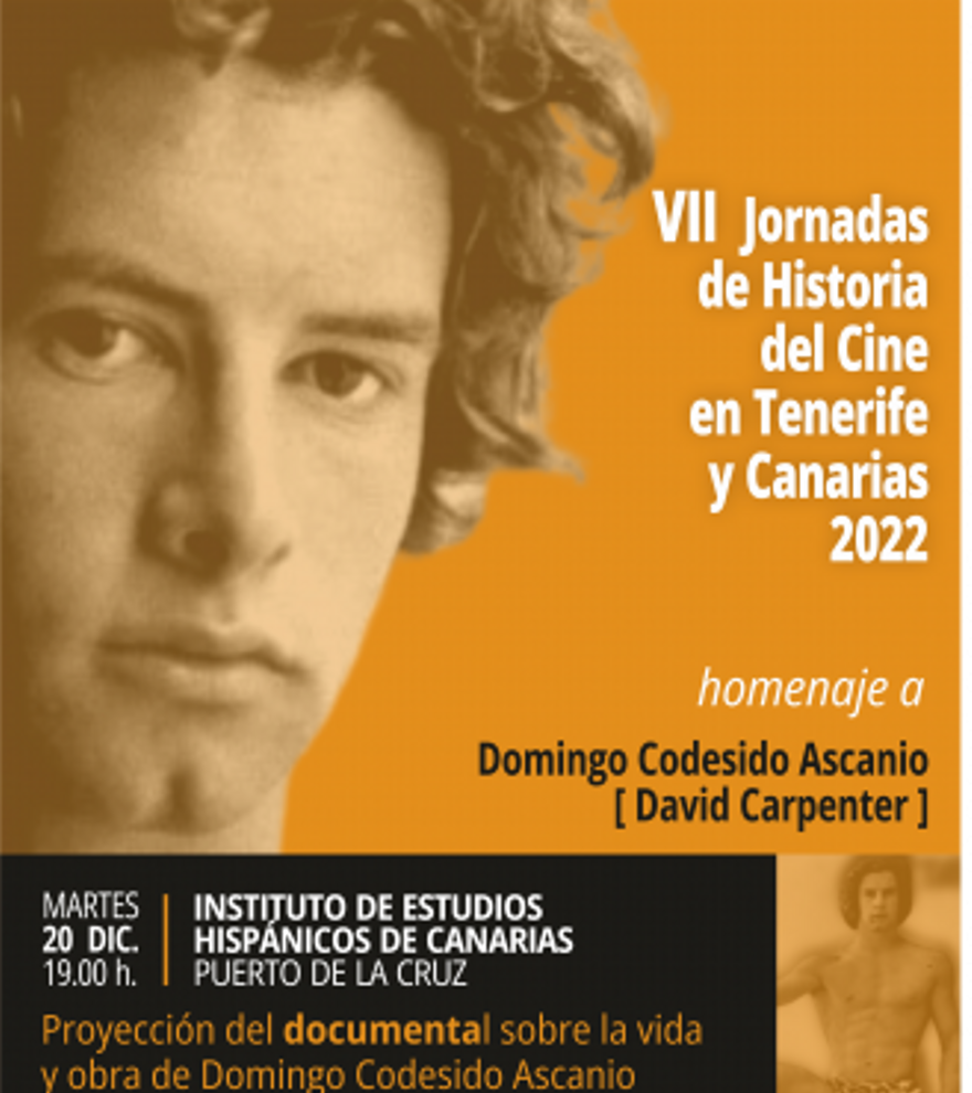 VII Jornadas de Historia del Cine en Tenerife y Canarias