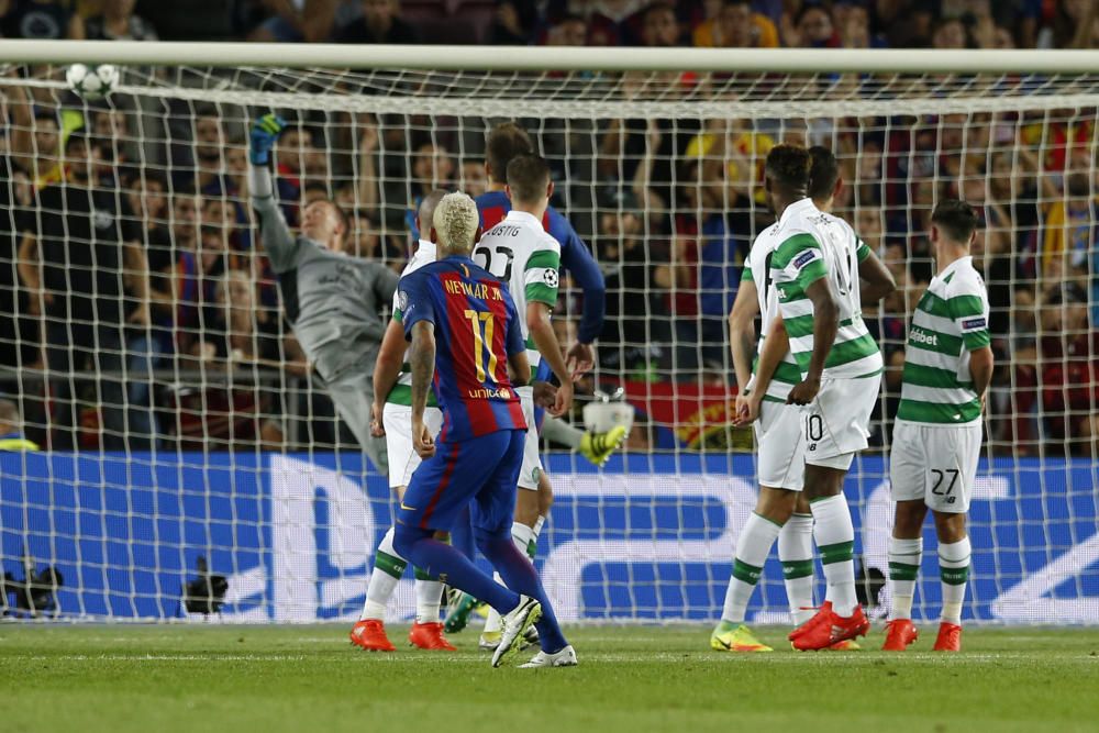 El Barça goleja el Celtic al Camp Nou