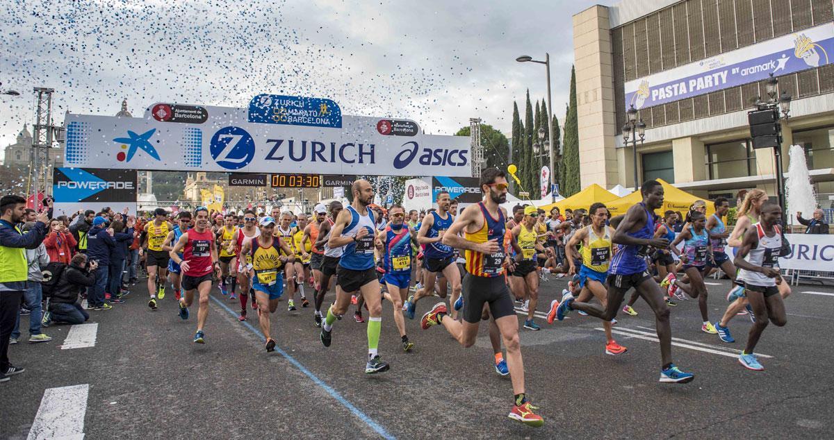 La última Maratón de Barcelona fue en 2019