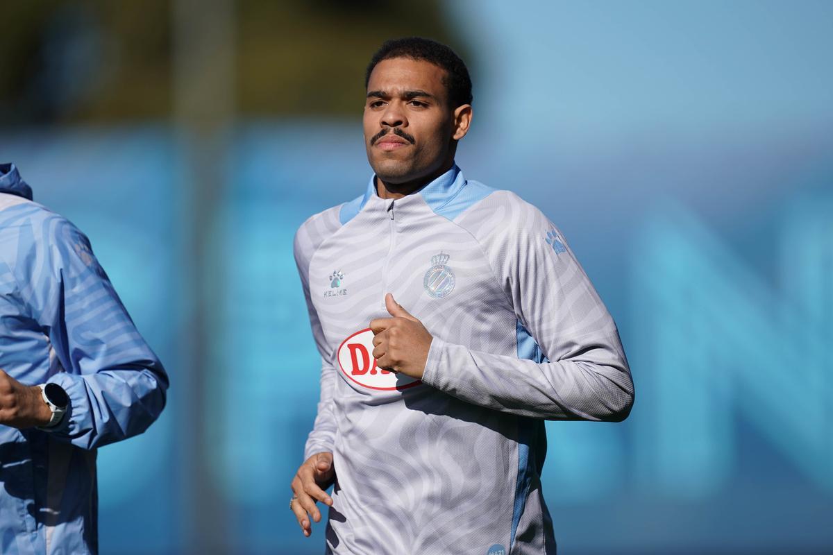 Ngonge entrenó ya a las órdenes de Manolo González y podría ser convocado ante el Villarreal