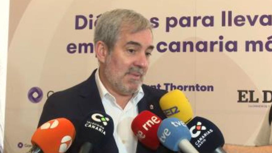 Clavijo sobre una posible visita del Papa a Canarias: &quot;Que nos tenga presentes es un consuelo&quot;