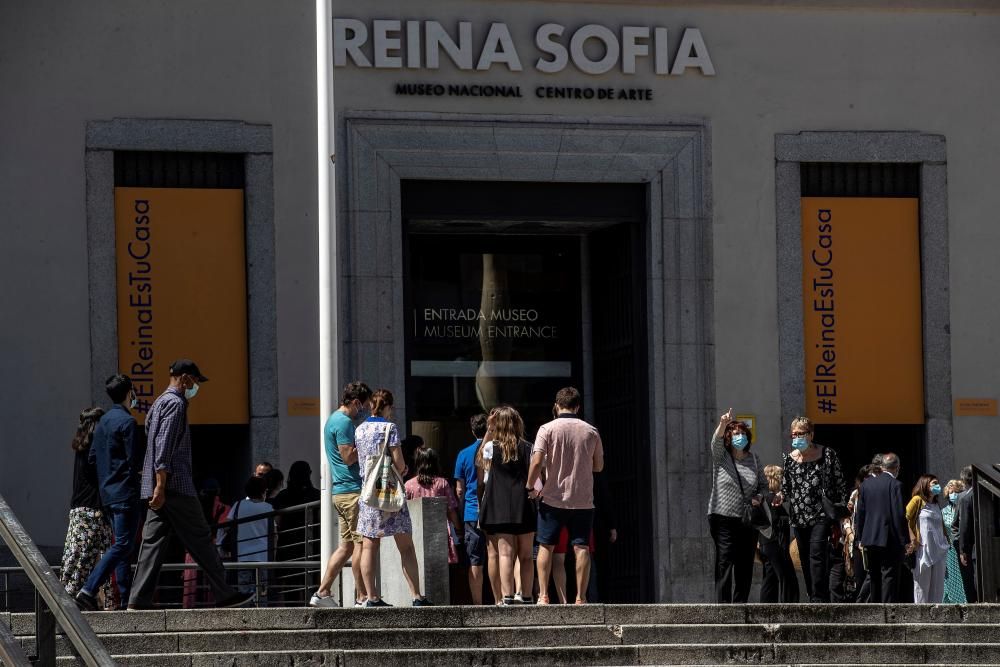 El triángulo del arte en Madrid se reencuentra con sus visitantes