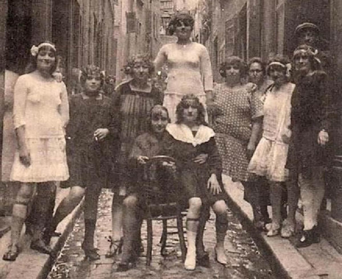 Prostitutas de Marsella en la época en la que Spirito y Carbone dominaban el sector