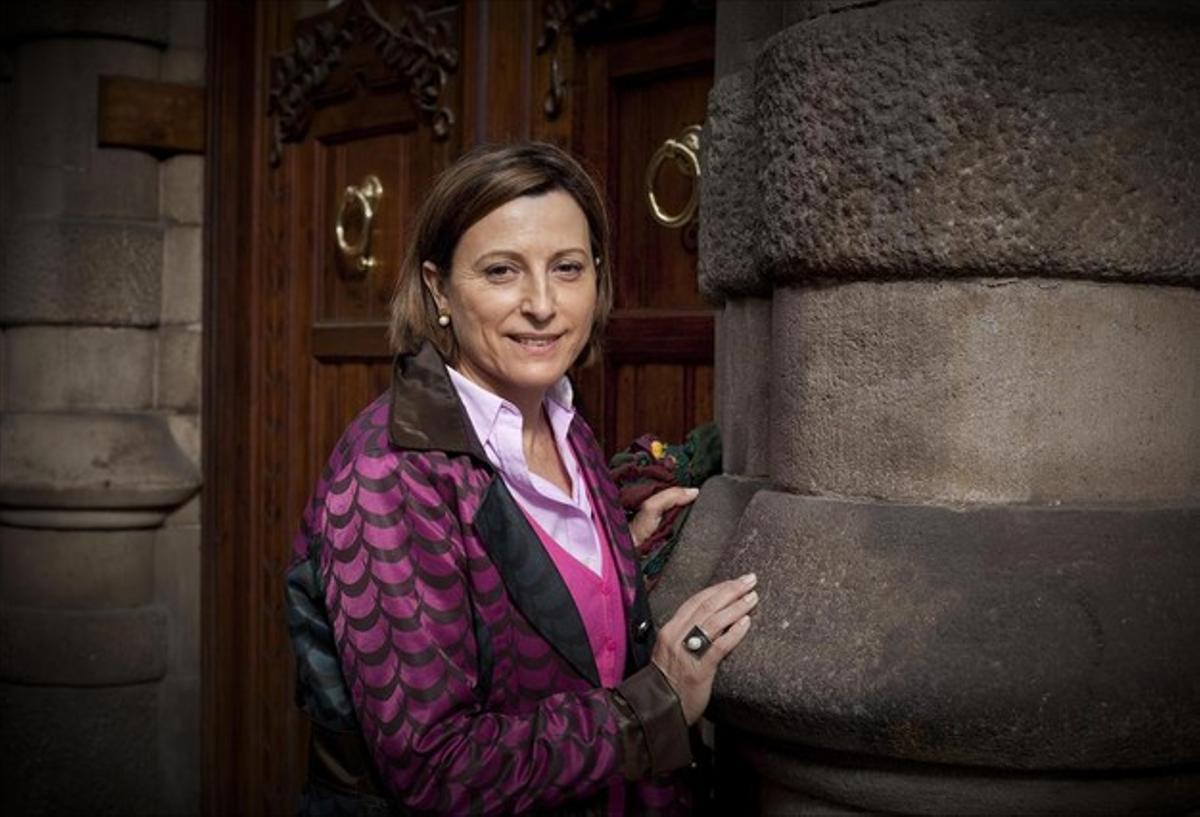 Carme Forcadell, presidenta de l’{Assemblea} Nacional Catalana.