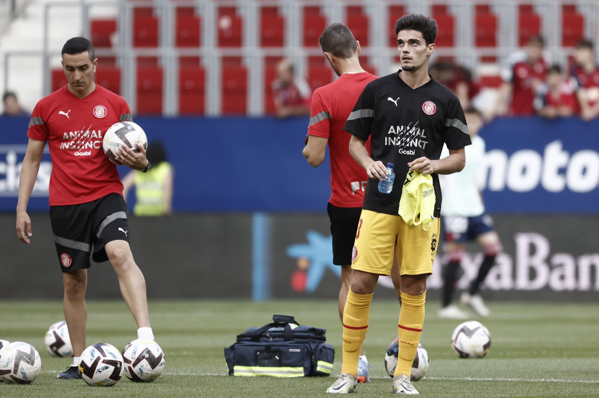 Les imatges de l'Osasuna - Girona