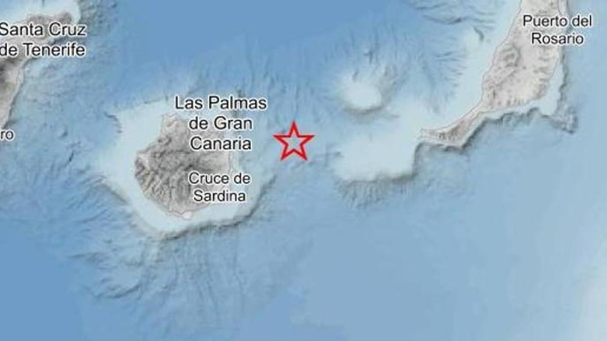 SEÍSMO EN CANARIAS | Un terremoto de magnitud 3,9 al este de Gran Canaria se siente en varios puntos de la Isla y en Fuerteventura