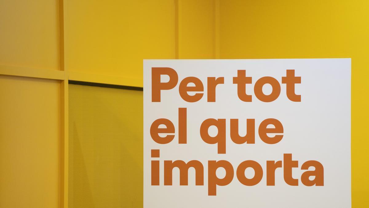 Lema electoral de Compromís para la campaña del 28M, 'Per tot el que importa'.