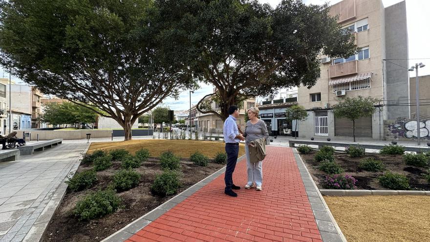 San Vicente convierte la plaza del Pilar en un espacio verde renovado y accesible