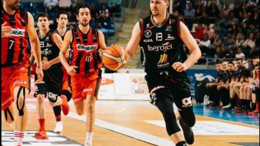 Joan Tomàs, durante un partido de la pasada temporada.