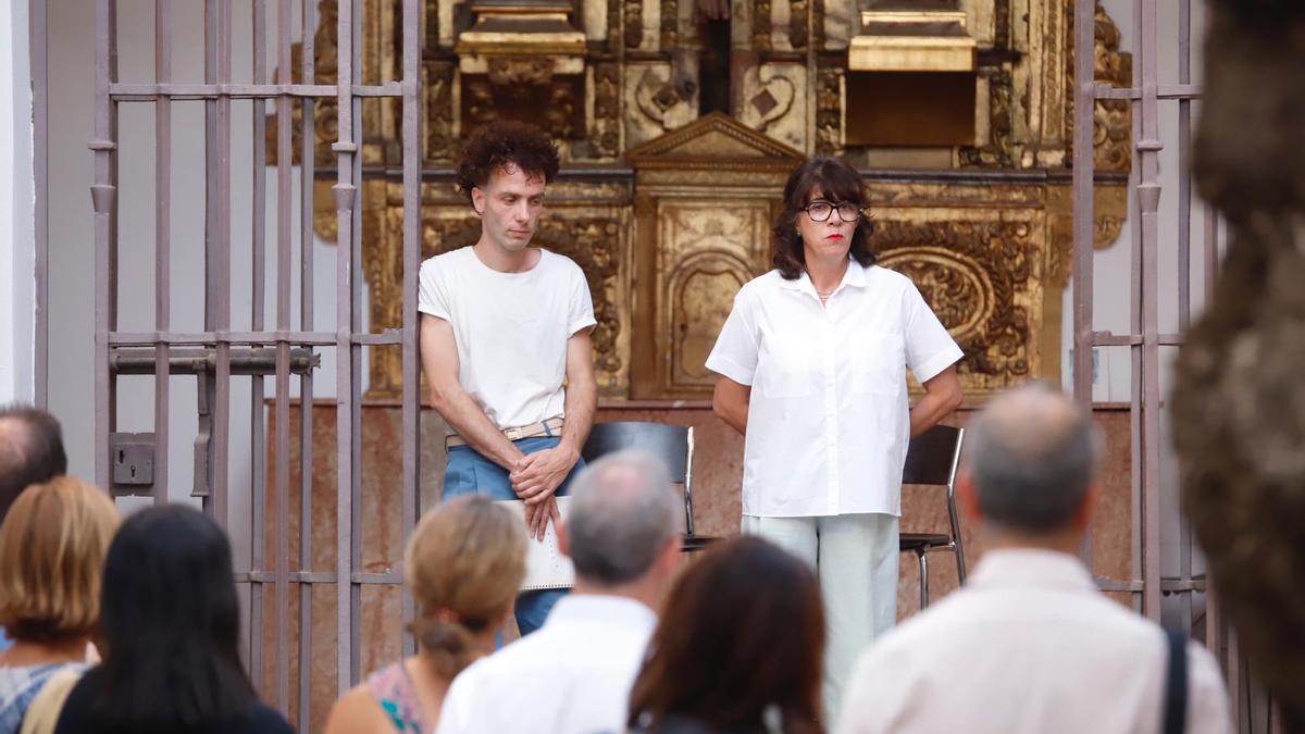 Presentación en la Capilla Mudéjar de San Bartolomé.