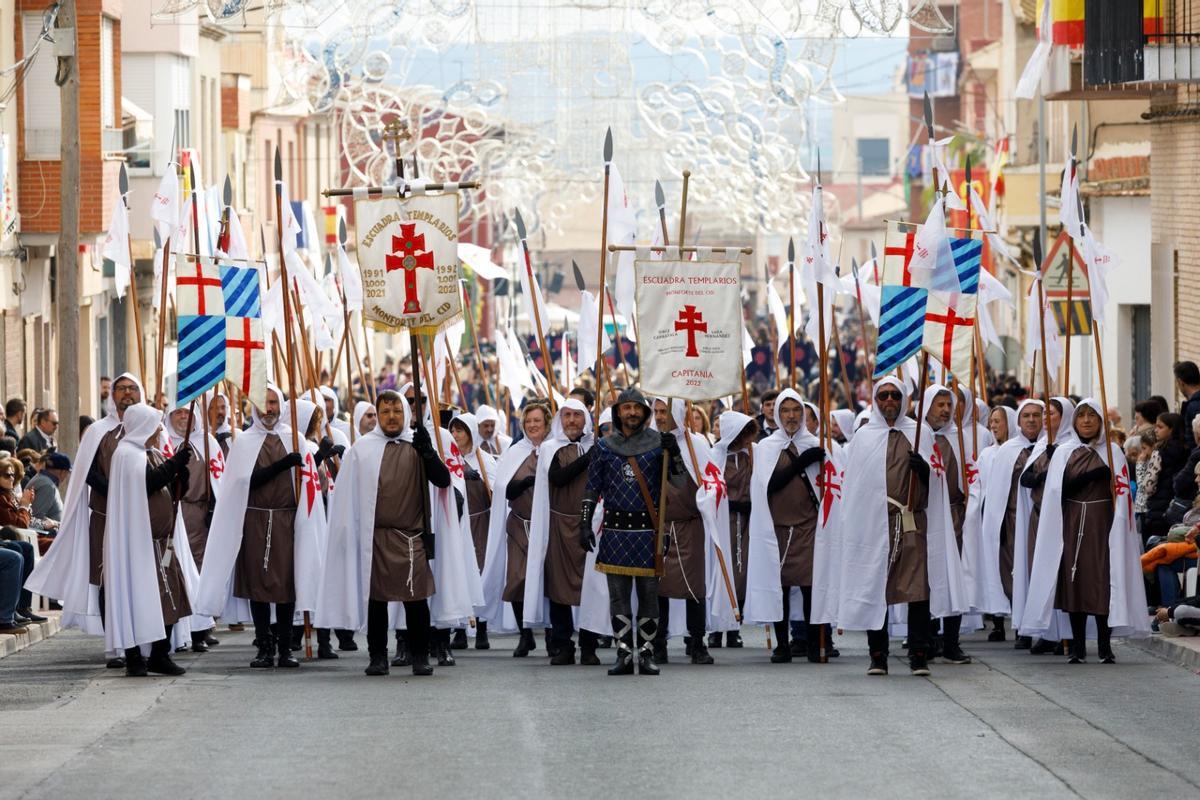 La comparsa de Cristianos reconquistando Monforte.