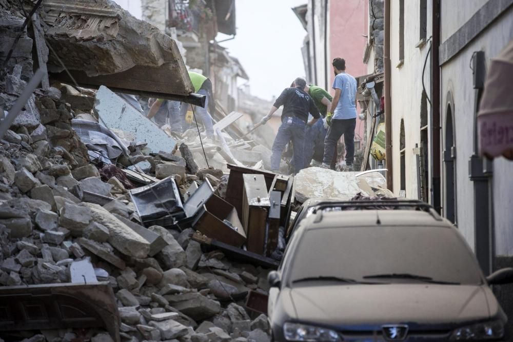 Terremoto en el centro de Italia