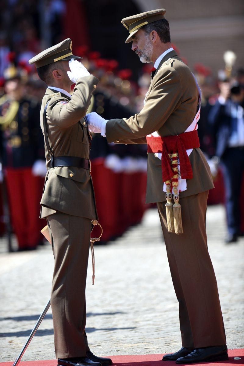 Visita de Felipe VI a la Academia General Militar de Zaragoza