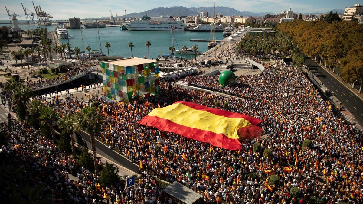 Manifestaciones en ciudades de toda España tras el acuerdo del PSOE y Junts