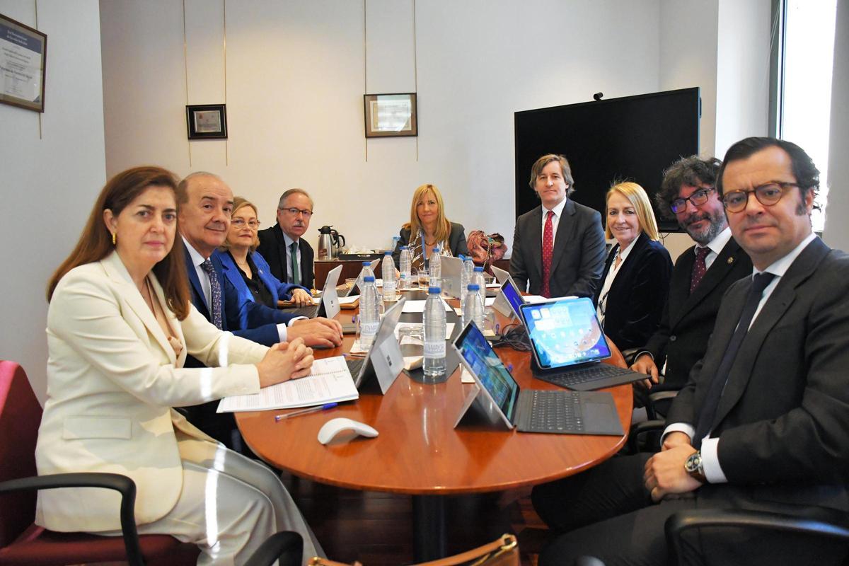 Imagen de la reunión del CGPJ en Barcelona Imagen de la reunión del CGPJ en Barcelona