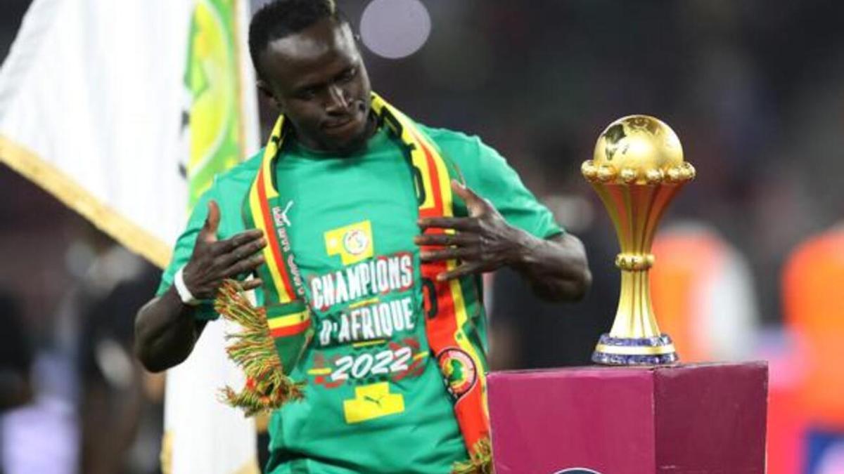 Mané, campeón de la Copa África