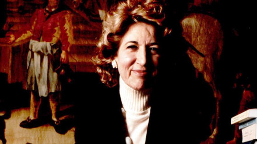 Carmen Iglesias, presidenta de la Real Academia de la Historia.