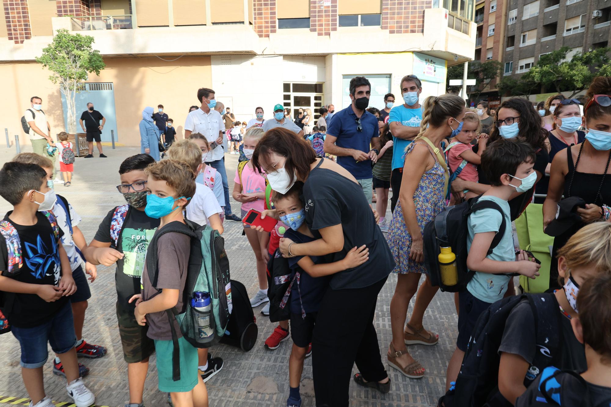 Las mejores imágenes de la vuelta al cole en Castellón