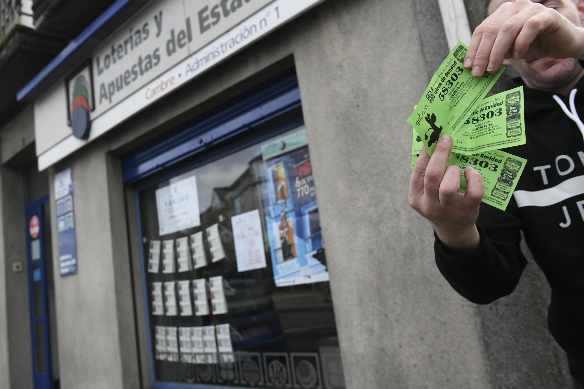 Lotería de Navidad: el segundo premio cae en A Coruña