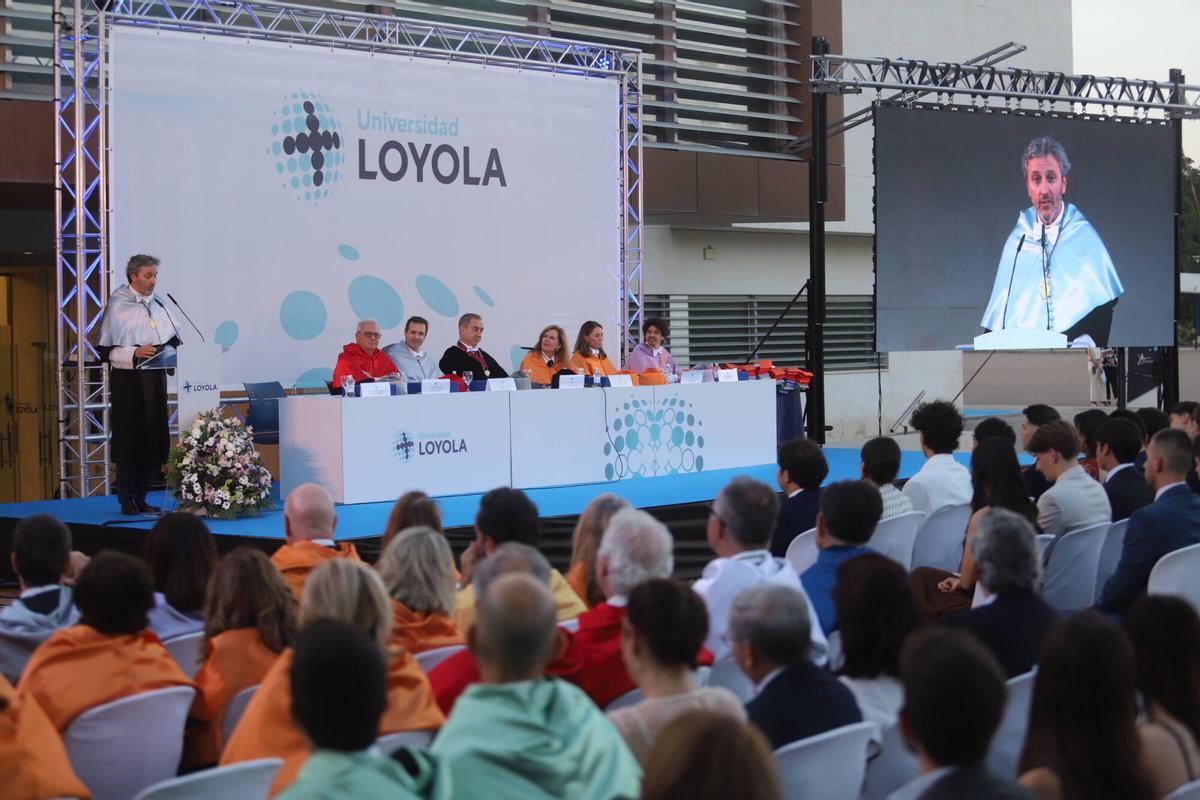 Así ha sido la graduación de 240 alumnos de la Universidad Loyola en Córdoba