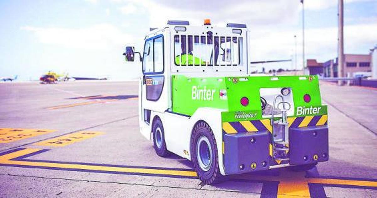 La aerolínea ha sustituido sus equipos de tierra por nuevos modelos eléctricos.