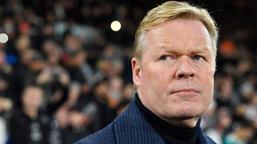 Ronald Koeman, ingresado en el hospital por un problema de corazón