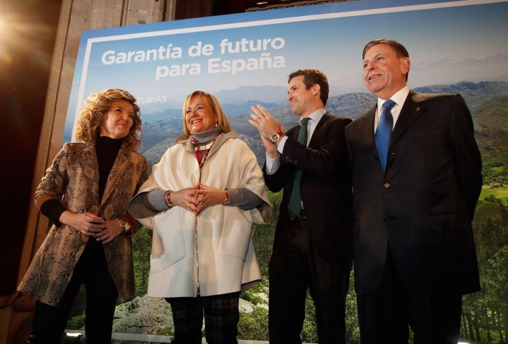 Pablo Casado  acude a Oviedo para presentar a los candidatos del PP en Asturias