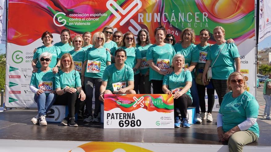 Paterna gana la carrera al cáncer con 1.400 participantes y 7.000 € donados