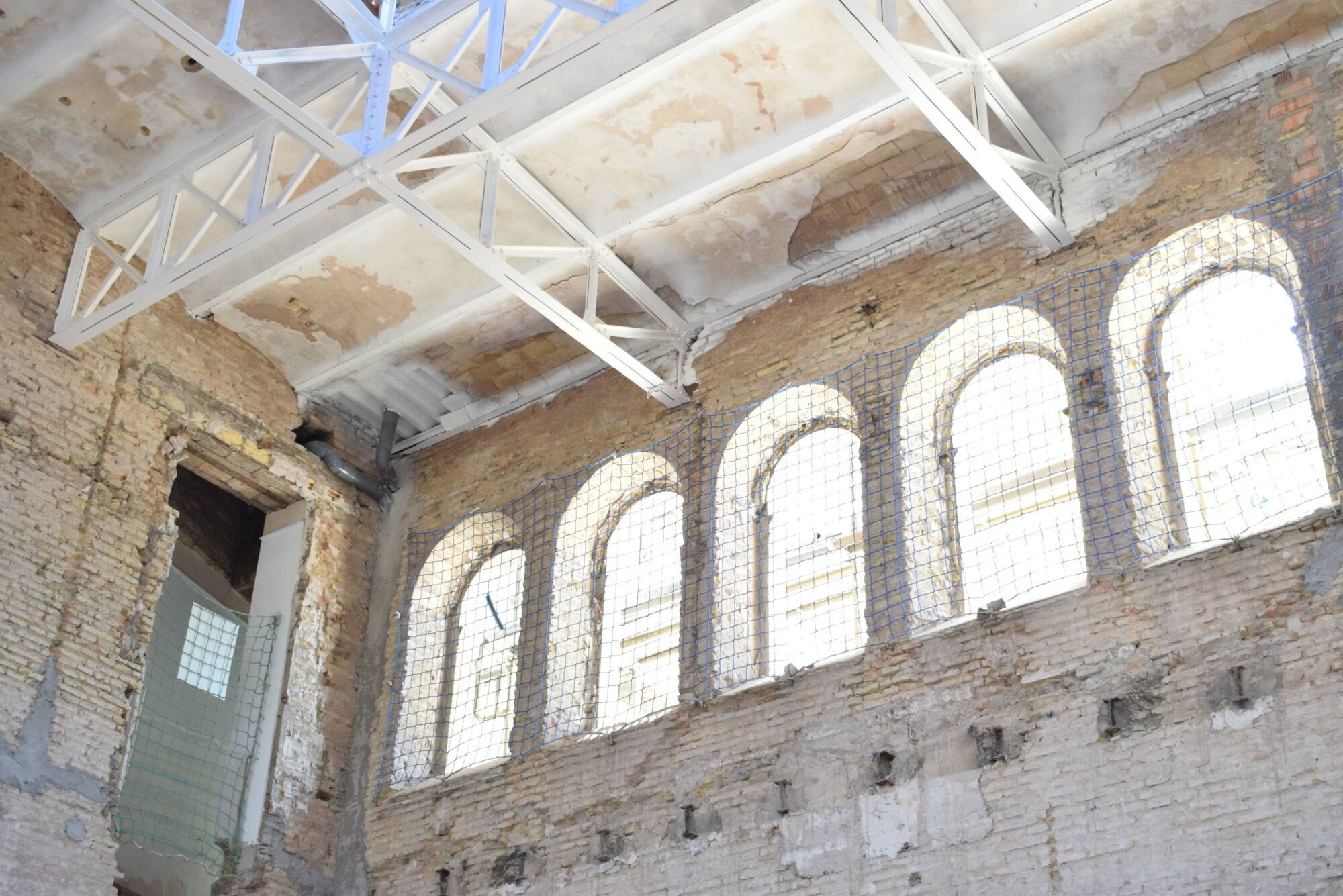 Estado de las obras de adecuación integral del Museo Arqueológico de Sevilla.