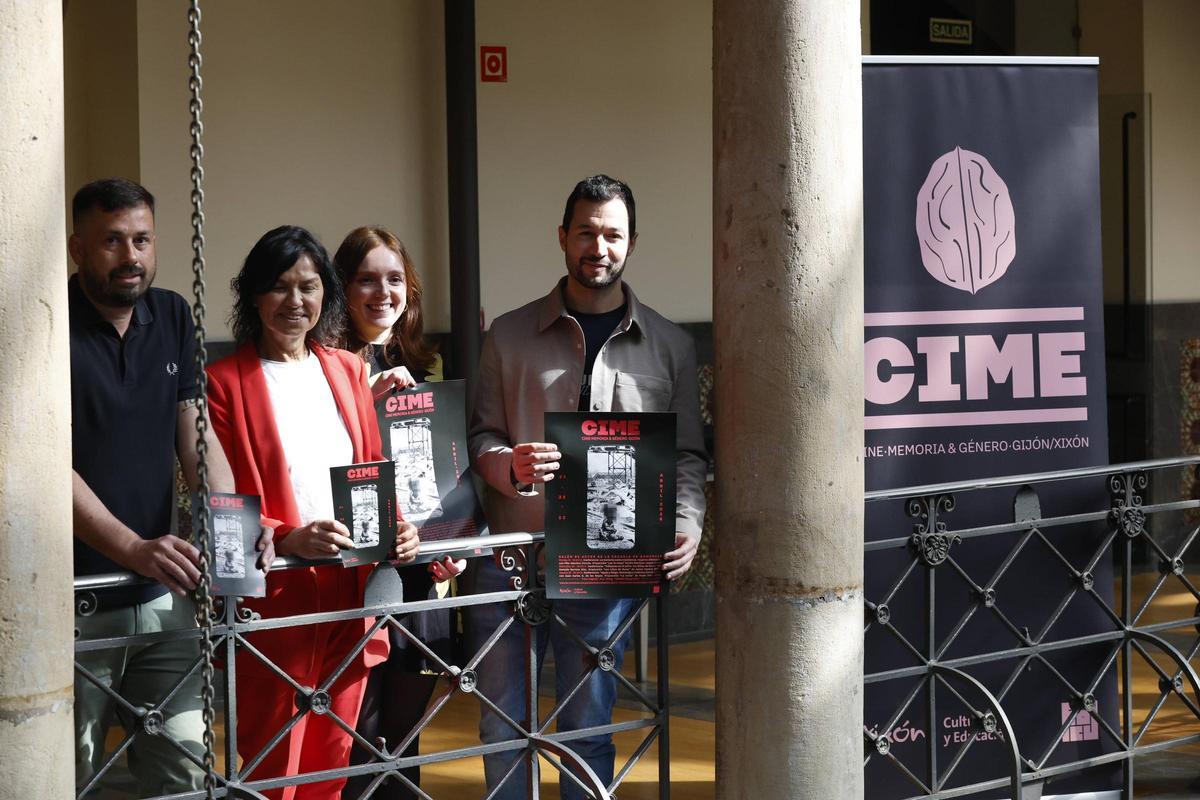 La presentación del Ciclo de Cine, Memoria y Género.