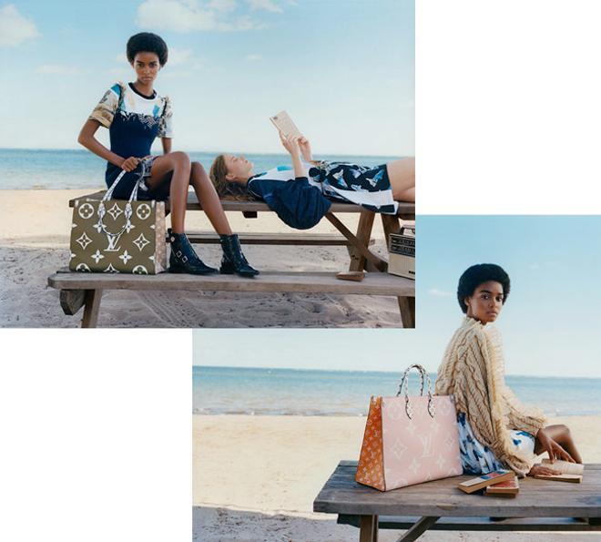 Tote bag 'On the go' en diferentes colores de Louis Vuitton