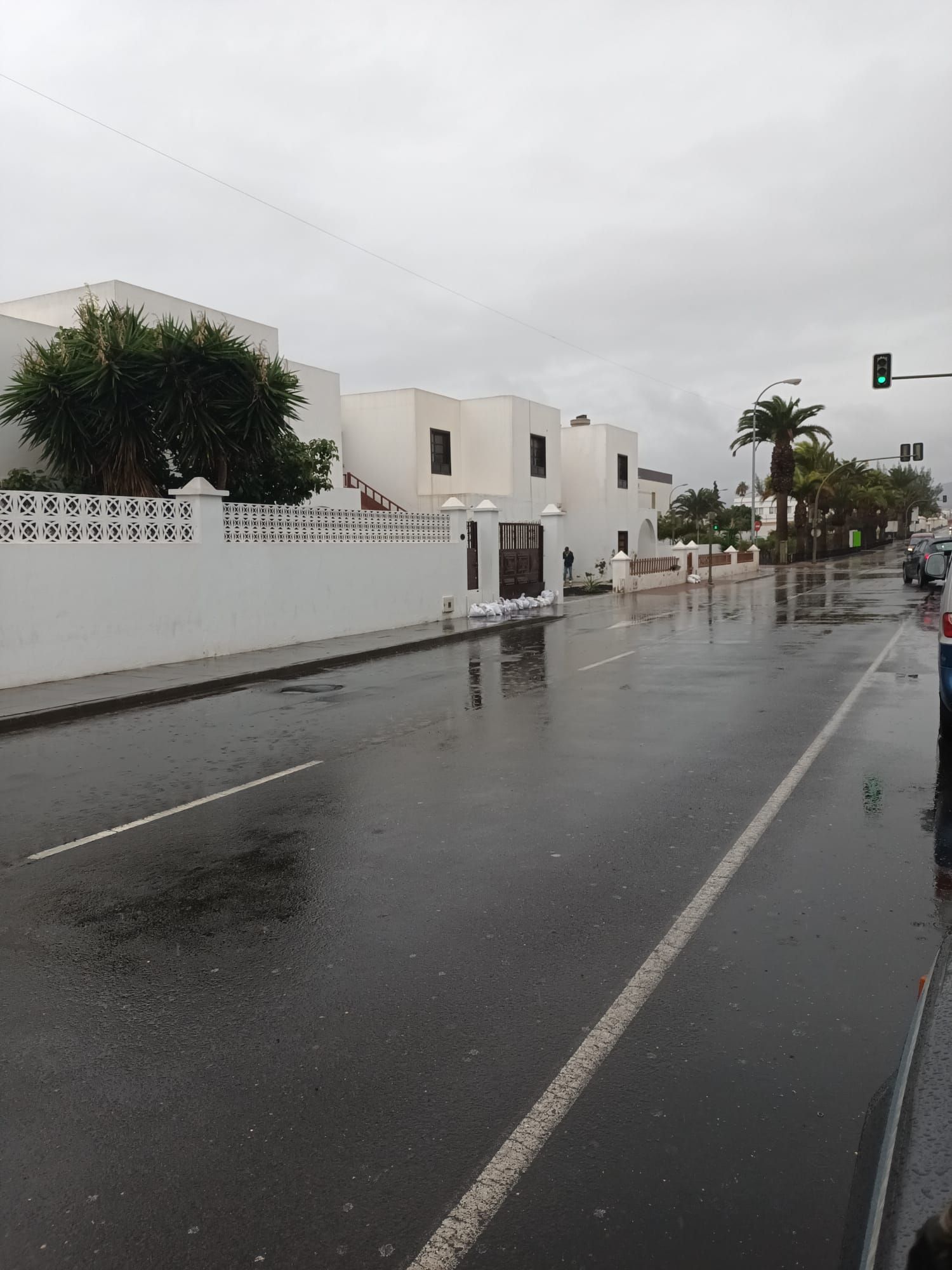 Incidencia de la borrasca 'Hermine' en Lanzarote